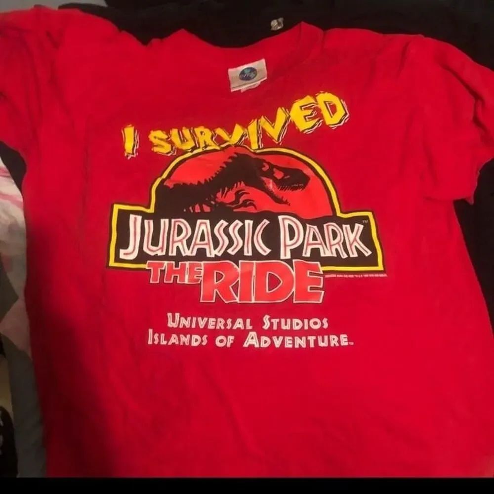 vintage jurassic park shirt vintage